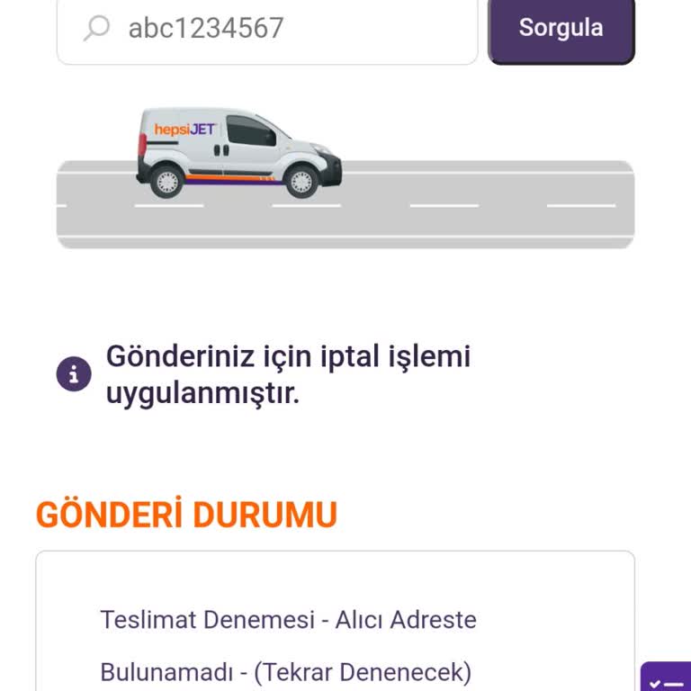 Hepsijet Kargo: Evdeyken Yok Sayılmak