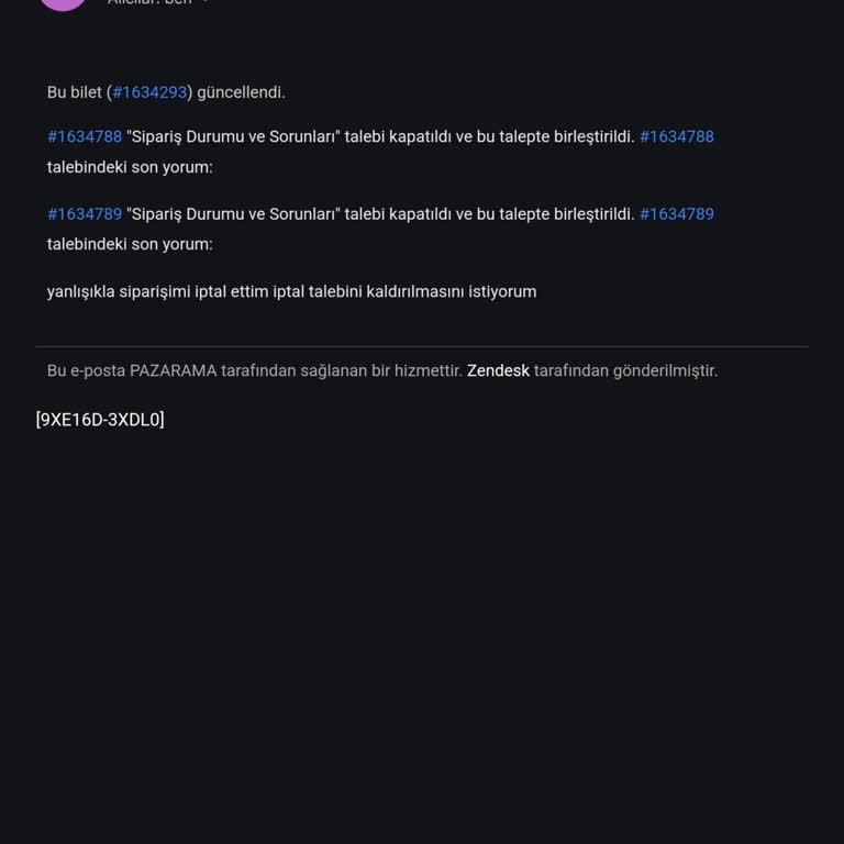 Pazarama Hesabımın Ele Geçirilmesi Ve Yetersiz Müşteri Hizmeti