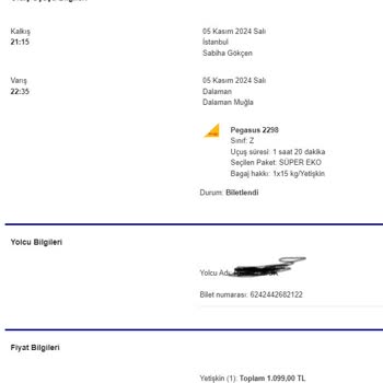 Uçuş Fiyat Farkı Ve Tüketici Aldatmacası