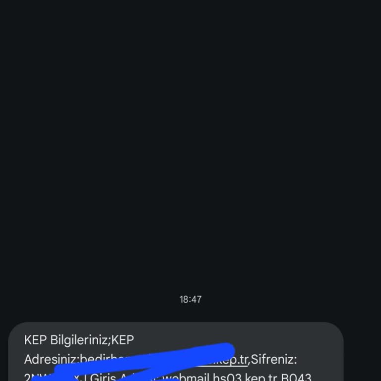 İzinsiz Açılan KEP Adresi Şikayeti
