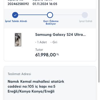 Yanlış Fiyat İptaliyle Mağduriyet Yaşıyorum