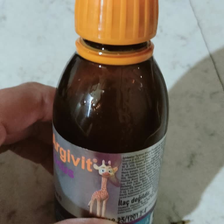 Argivit Focus Şurubun Beklenmedik Köpürmesi