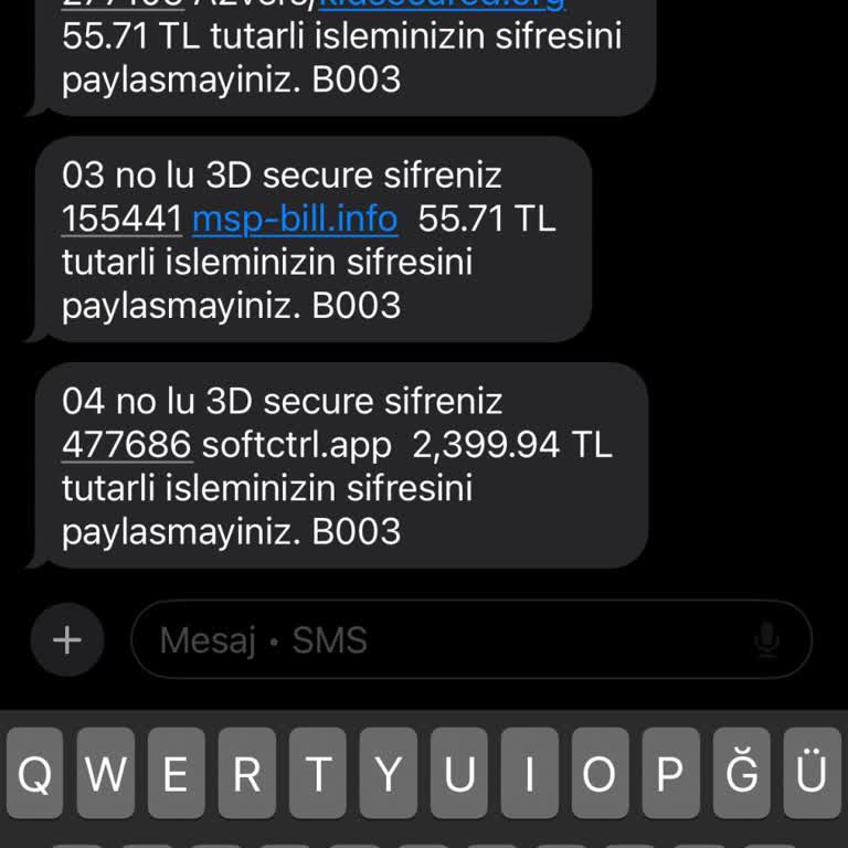 Beklenmedik Ödeme Sorunu