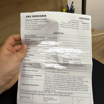 Garanti Sürecinde Fan Sorunu Ve Teknik Servis Güvensizliği