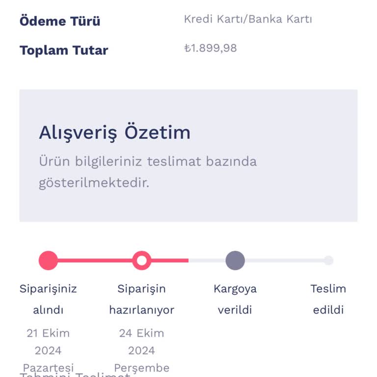 Penti Siparişim Neden Hala Ulaşmadı?