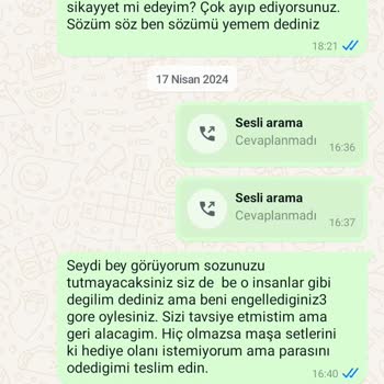 Kalitesiz İşçilik Ve İletişimsizlik Mağduriyeti