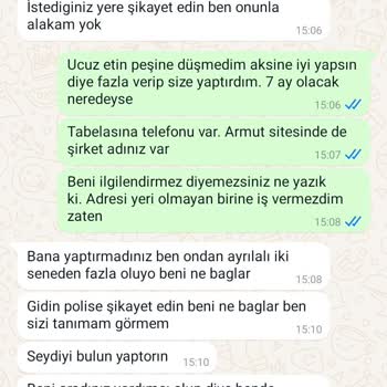 Kalitesiz İşçilik Ve İletişimsizlik Mağduriyeti