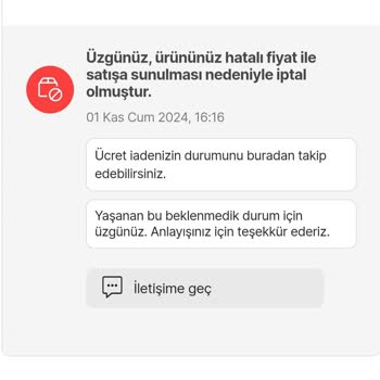 Hepsiburada'da Sipariş Karmaşası Ve İade Sorunu