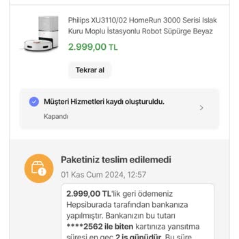 Yanlış Fiyat Nedeniyle İptal Edilen Sipariş Mağduriyeti