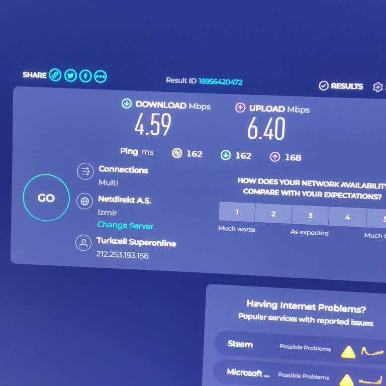 Sürekli Düşen İnternet Hızı Ve Yetersiz Müşteri Hizmeti