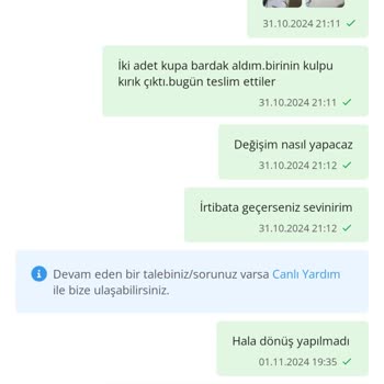 Kırık Kupa Ve İlgisiz Müşteri Hizmeti