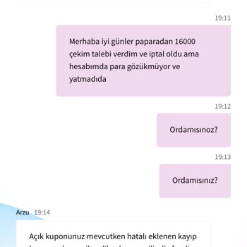Onwin'de Hatalı Bonus İşlemi Ve İptal Edilen Çekim Talebi