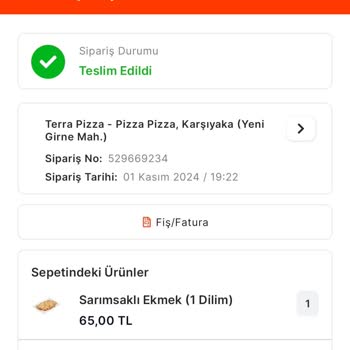 Migros Yemek Ve Terra Pizza'da Sürekli Teslimat Gecikmeleri
