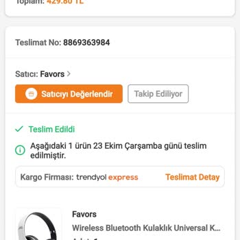 Trendyol'dan Aldığım Ürün Bozuldu, İade Ve Tamir Süreci Sorunlu