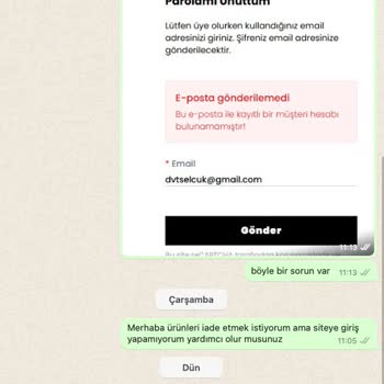 Sipariş Sonrası Ulaşılamayan Kötü Ürün Deneyimi