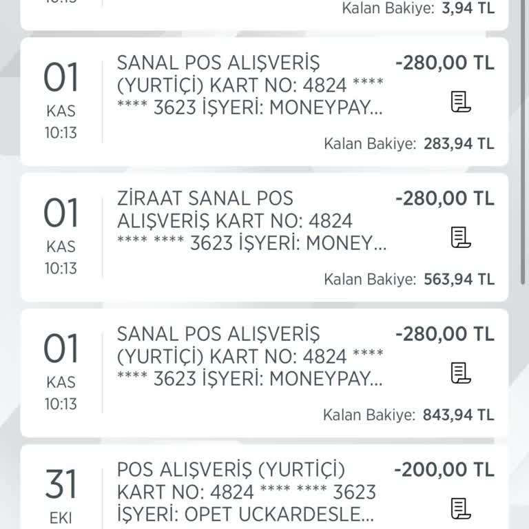 Ödeme Sorunu Ve Fazladan Çekim Mağduriyeti