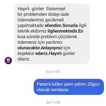İade Sürecinde Mağduriyet Ve Geciken Ödeme
