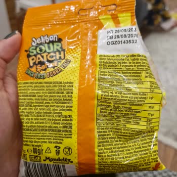 Kent Şeftalili Jelibon İçinde Beklenmedik Yabancı Maddeler