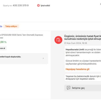 Hepsiburada'nın Çifte Standardı: Satıcı Ve Müşteri Ayrımı