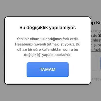 Hesap Güvenliğim Tehlikede!