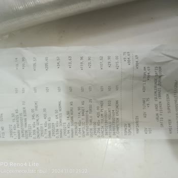 Onur Market'ten Aldığım Ürünlerden Gelen Kötü Koku