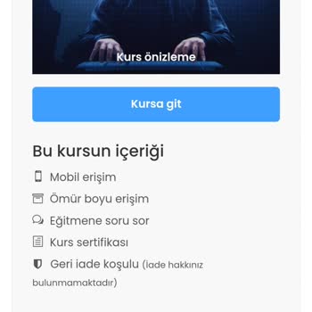 Geri İade Hakkı Olmayan Kursa Tepki