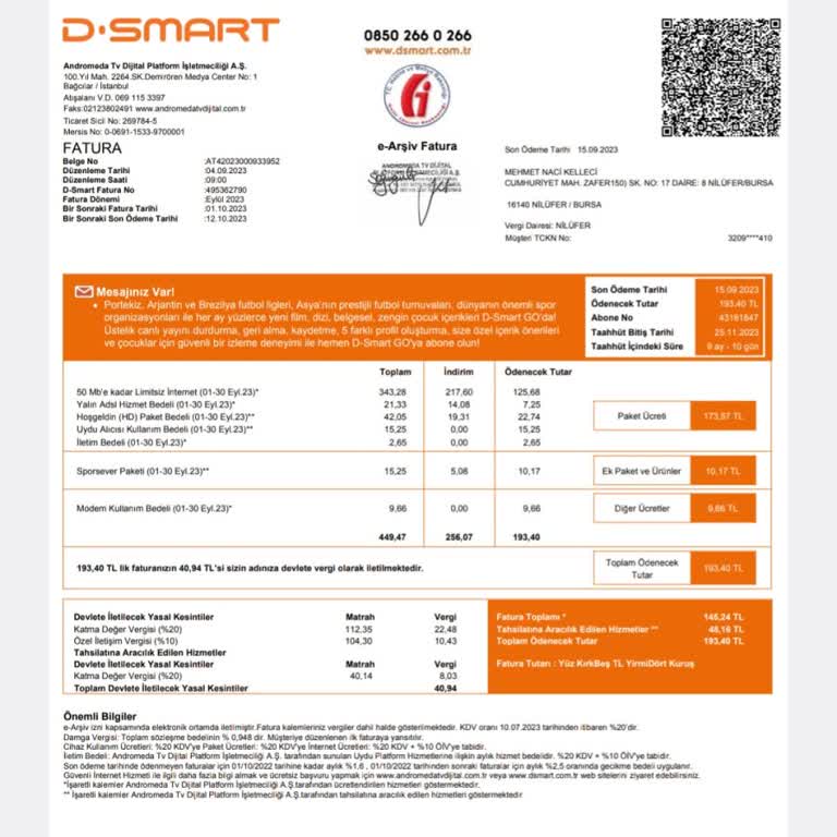 DSmart İnternet Kesintisi Ve Taahhüt Sorunları