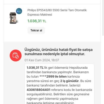 Hepsiburada'da Sürekli İptal Edilen Siparişler Ve Çelişkili Cevaplar