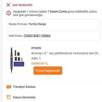 Trendyol'da İade Süreci Ve Müşteri Hizmetleri Hayal Kırıklığı