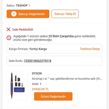 Trendyol'da İade Süreci Ve Müşteri Hizmetleri Hayal Kırıklığı