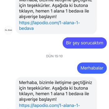 La Podio Butik'ten Siparişim Hâlâ Teslim Edilmedi