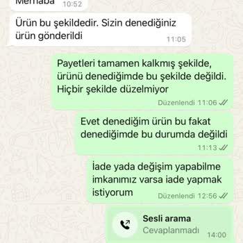 Urban Muse'dan Kötü Paketleme Ve Hatalı Ürün