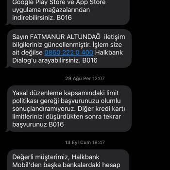 Halkbank Kart Teslimatında İletişim Sorunu