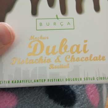 Burça Dubai Çikolatası Çok Kötü