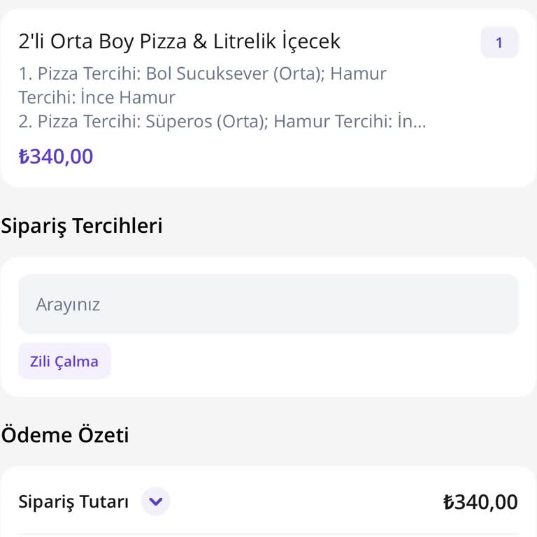 Geç Gelen Sipariş Ve Eksik Ürün Sorunu