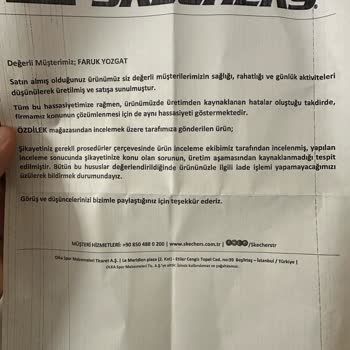 Garanti Süresi Dolmadan Parçalanan Ayakkabı İçin Çözüm Bulunamaması