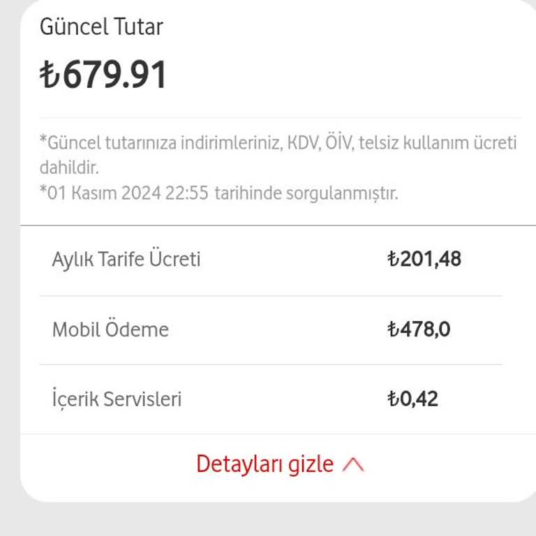 Faturama Eklenen Beklenmedik Ücret