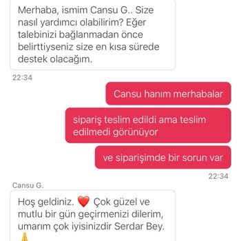 Dağılmış Sipariş Ve Yetersiz Çözüm