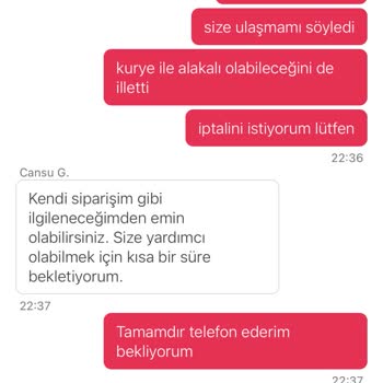 Dağılmış Sipariş Ve Yetersiz Çözüm