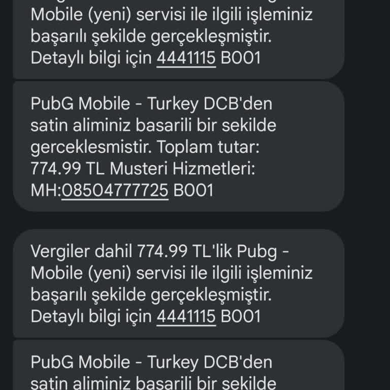Habersiz Yapılan Yüksek Tutarli Mobil Alışveriş Şoku