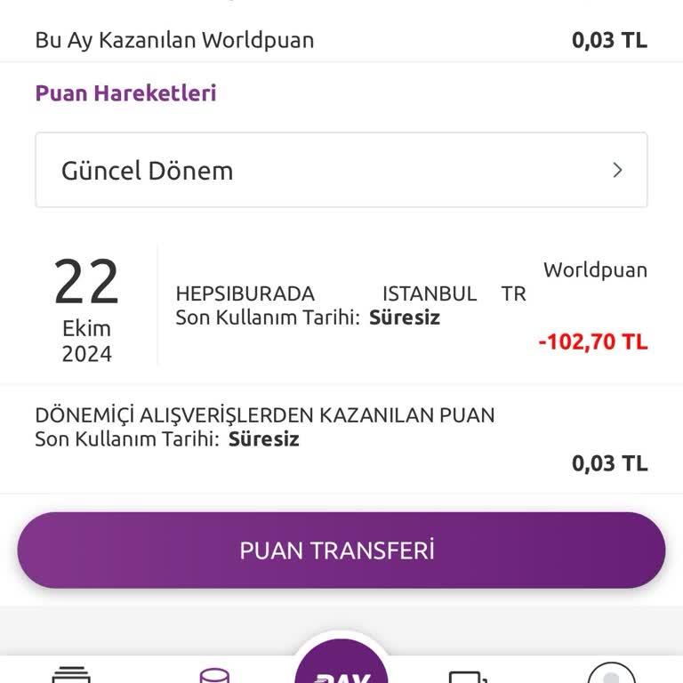 Süresiz Puanın Beklenmedik İptali