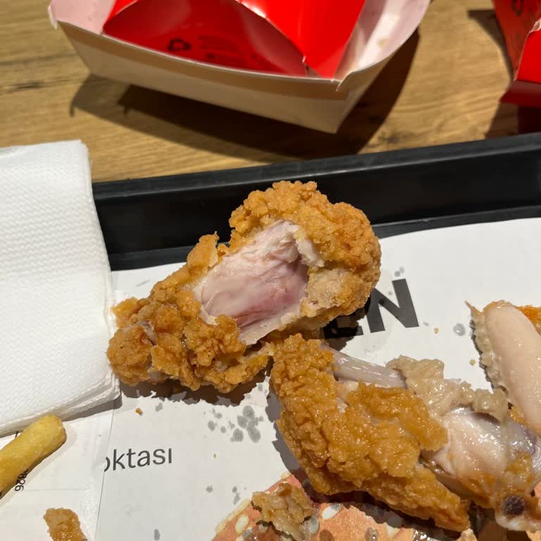 McDonald's Kanlı Tavuk Kanatları Şoku