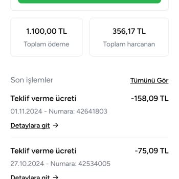 Armut Sitesinde Tekliflerim Ve Yorumlarım Görünmüyor