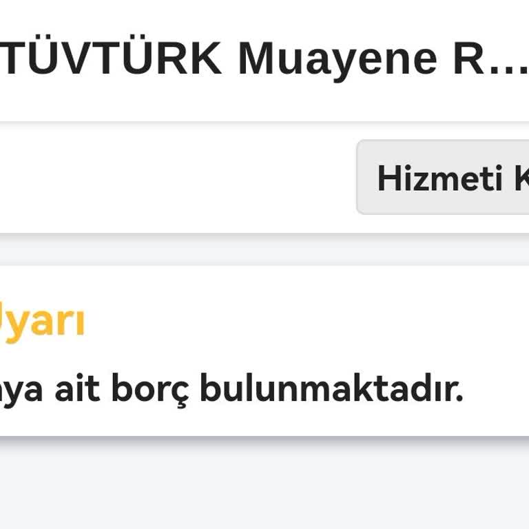 Ödenmiş Trafik Cezası Nedeniyle Randevu Alamama Sorunu