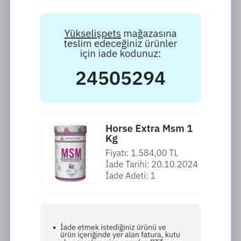 İade Sürecinde Yaşanan Gecikme Ve İletişim Sorunu