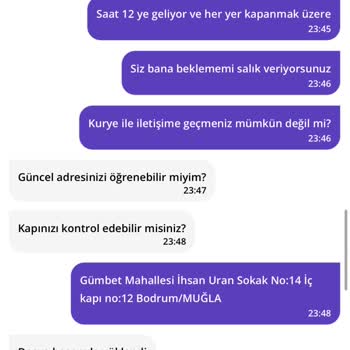Getir Siparişim Kayboldu Canlı Destek Çözüm Üretemiyor