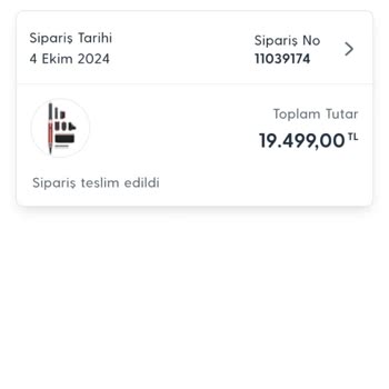 Eksik Ürün İle Hayal Kırıklığı