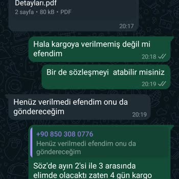 Siparişim Neden Hâlâ Teslim Edilmedi?