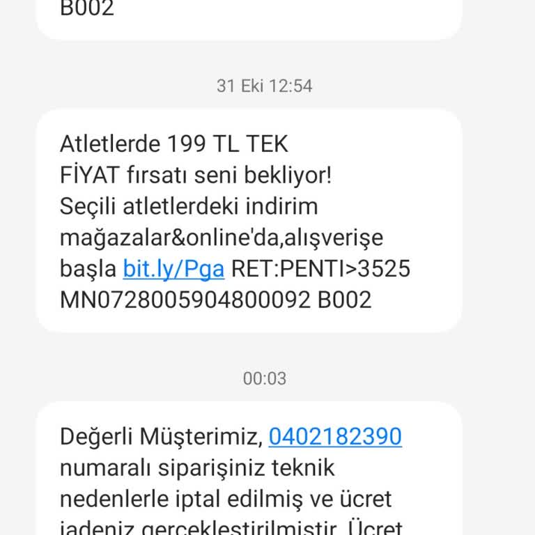 Penti Sipariş İptali Ve Müşteri Mağduriyeti