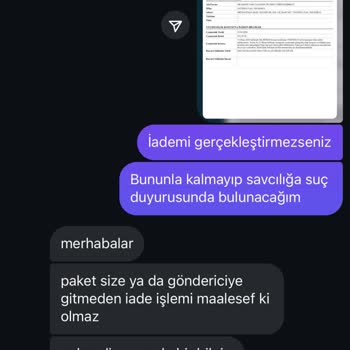 Siparişim Teslim Edilmedi Ve İletişim Sorunları Yaşıyorum
